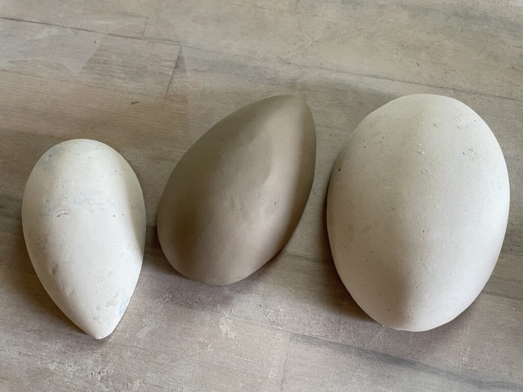 Forma in gesso utilizzata per costruire una Huaca.