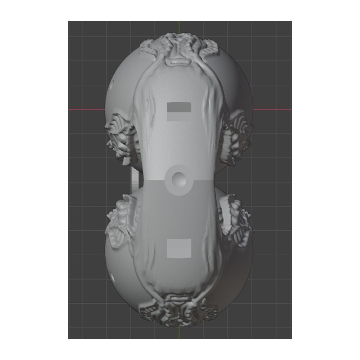 Ocarina Doppia Camera STL in Re Minore Pentatonico – File per Stampa 3D - immagine 6