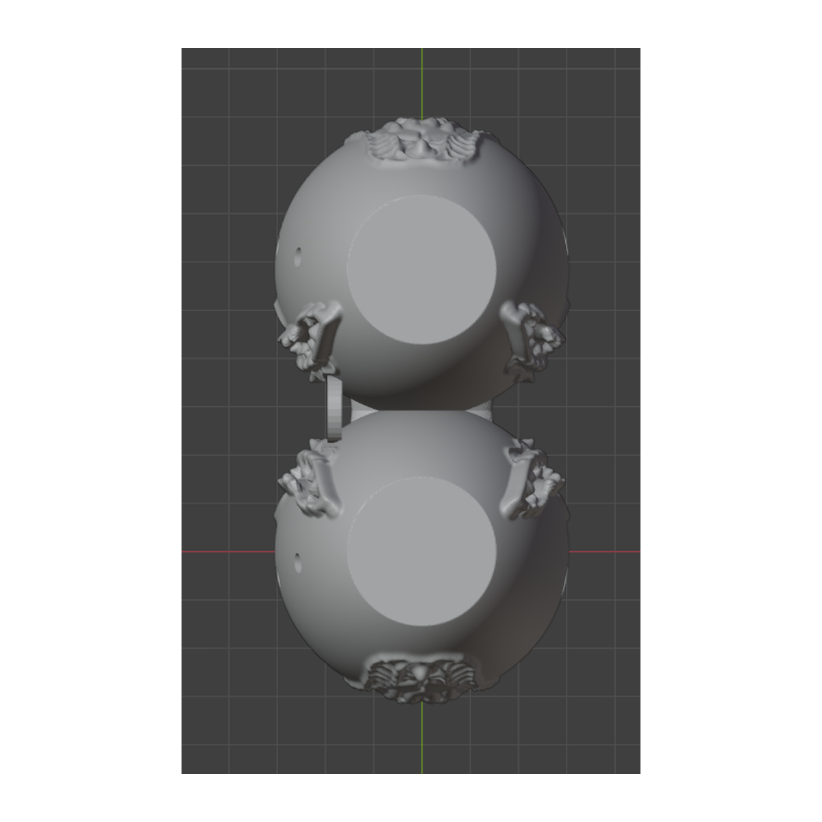 Ocarina Doppia Camera STL in Re Minore Pentatonico – File per Stampa 3D - immagine 5